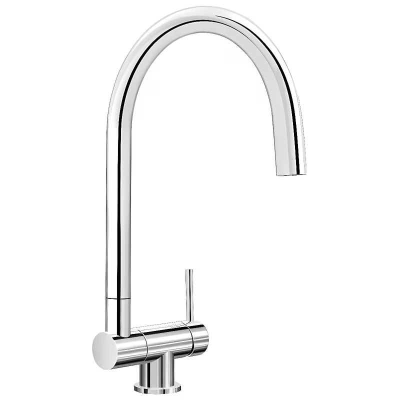 Blanco Chrome jednouchwytowa stojąca bateria zlewozmywakowa podokienna w wykończeniu chrom