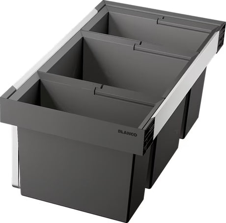 Kosz na Śmieci sorter do szuflady Blanco Flexon II 80/3 z ramą i podwieszanymi pojemnikami