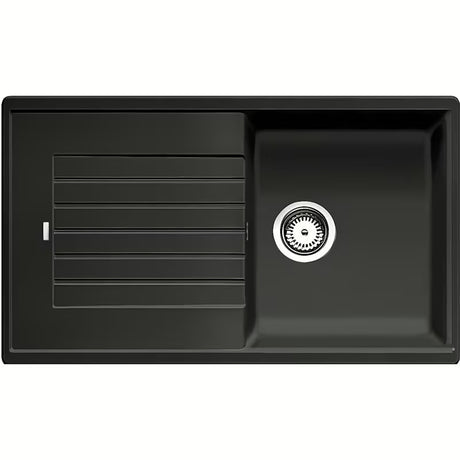 Granitowy zlewozmywak  Blanco Zia 5 S z ociekaczem w kolorze antracit pro montaż od góry