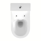 Cersanit Crea miska WC stojąca kompakt bez układu spłukującego z deską soft Close w kolorze białym