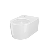 Biały miska WC wisząca Cersanit Inverto z systemem spłukiwania wirowego i deską soft Close