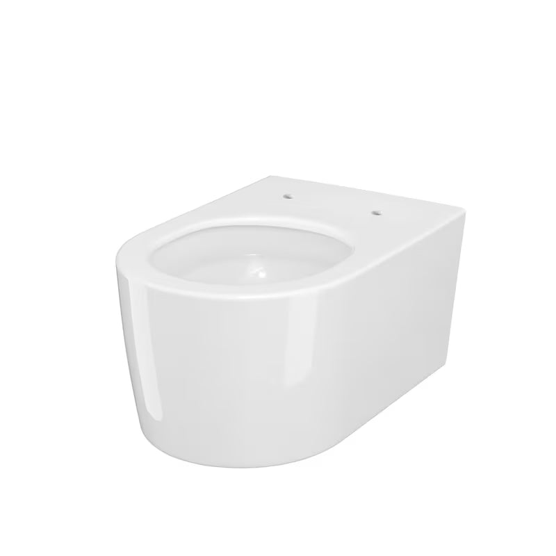 Biały miska WC wisząca Cersanit Inverto z systemem spłukiwania wirowego i deską soft Close