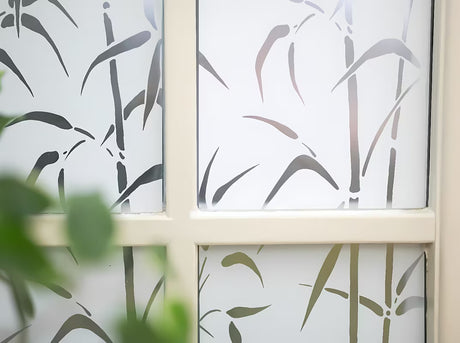 Przezroczysta folia statyczna d-c-fix Bamboo na kabina prysznicowa