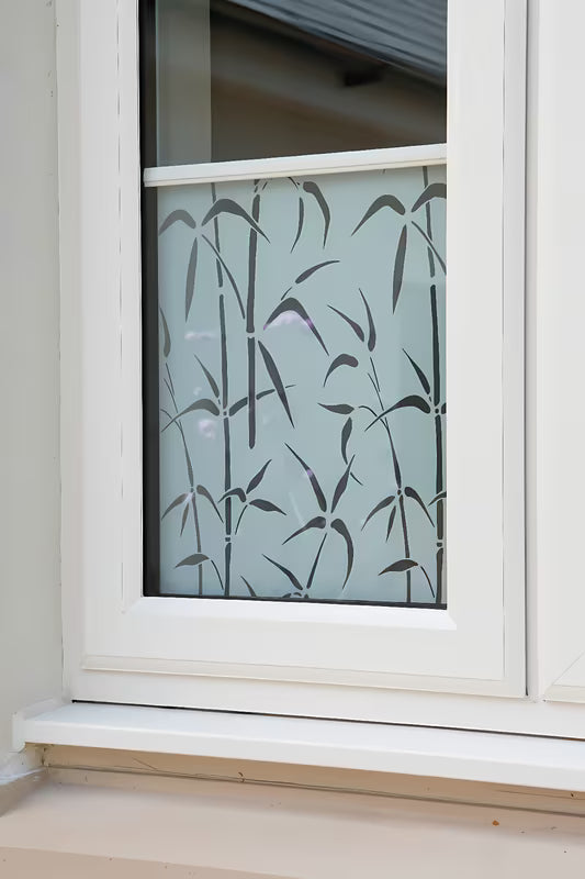 Przezroczysta folia statyczna d-c-fix Bamboo na kabina prysznicowa