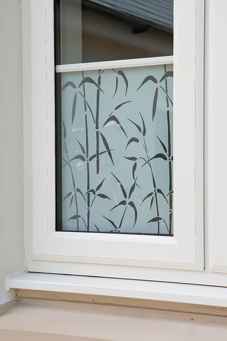 Przezroczysta folia statyczna d-c-fix Bamboo na kabina prysznicowa