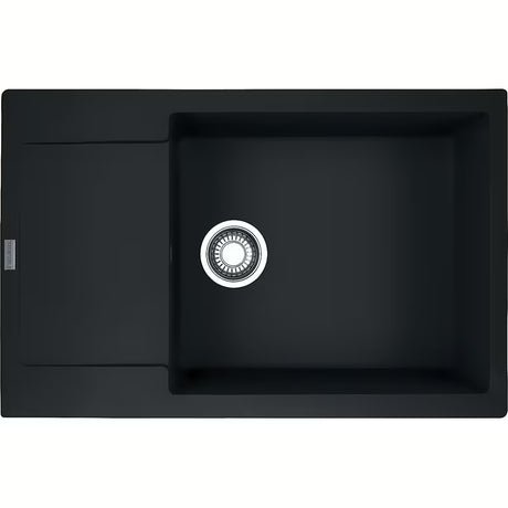 Franke Maris fragranitowy zlewozmywak  z ociekaczem 780 mm x 500 mm w kolorze matowa czerń