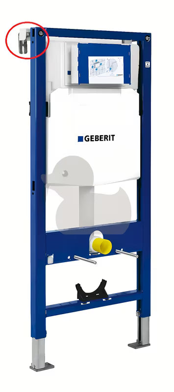 Geberit Duofix zestaw montażowy pro do mocowania do ściany pro do montażu przedściennego, para nóżek