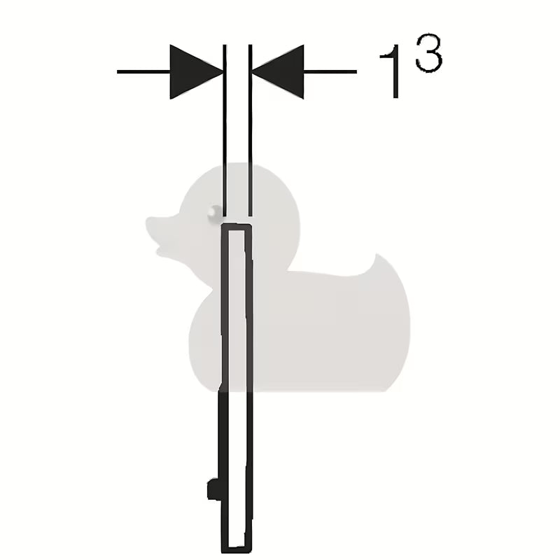 Geberit Sigma01 przycisk spłukujący do stelaży podtynkowych Geberit Sigma w wykończeniu chrom połysk i mat