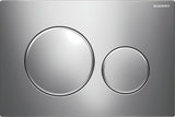 Przycisk spłukujący Geberit Sigma20 w wykończeniu chrome pro do stelaży podtynkowych Sigma
