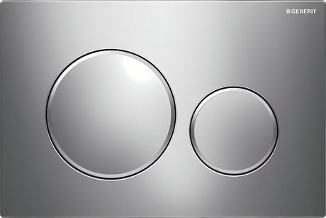 Przycisk spłukujący Geberit Sigma20 w wykończeniu chrome pro do stelaży podtynkowych Sigma