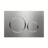 Przycisk spłukujący Geberit Sigma20 w wykończeniu Stainless-Brushed pro do stelaży podtynkowych Geberit Sigma