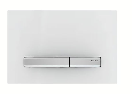 Geberit Sigma50 przycisk spłukujący pro do stelaży podtynkowych Geberit Sigma w kolorze białym