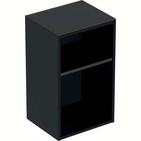Wisząca szafka łazienkowa Geberit Smyle Square 36x60x30 cm w dekorze antracyt lawa