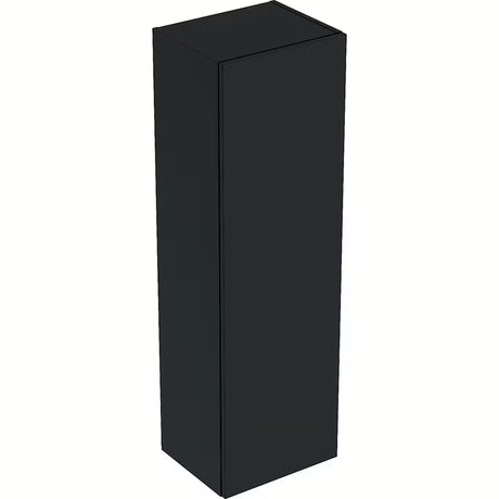 Geberit Smyle Square wisząca wysoka szafka łazienkowa 36x118x30 cm w dekorze antracyt lawa