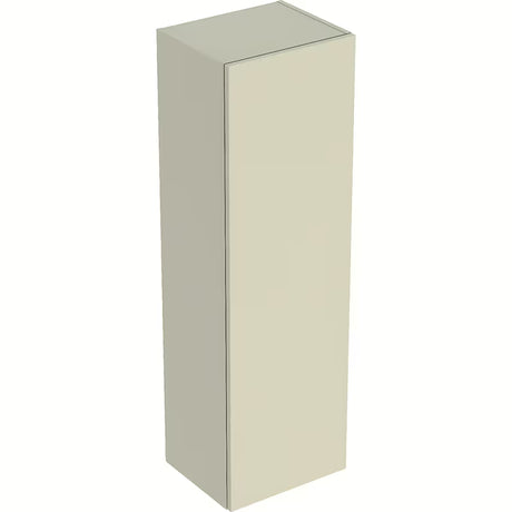 Geberit Smyle Square wisząca wysoka szafka łazienkowa w kolorze szarym 36x118x30 cm