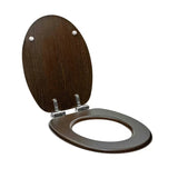DESKA sedesowa Glacera w dekorze wenge z zawiasami soft Close i Easy mocowaniem
