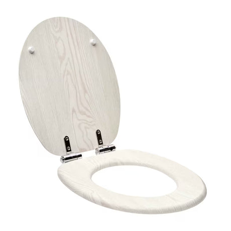 DESKA sedesowa Glacera Ancona z MDF pokrytej folią PVC, z zawiasami soft Close i mocowaniem Easy