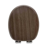 DESKA sedesowa Glacera Modena z MDF pokrytej folią PVC, z zawiasami soft Close i mocowaniem Easy