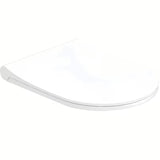 Miska WC Wisząca Glacera Ava w białej ceramice z połyskiem, w technologii Rimless i z ukrytym mocowaniem