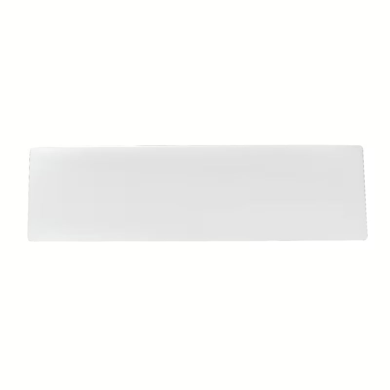 Biała ceramiczna mała umywalka Glacera Bigio 50 x 25 cm z otworem na baterię po lewej stronie