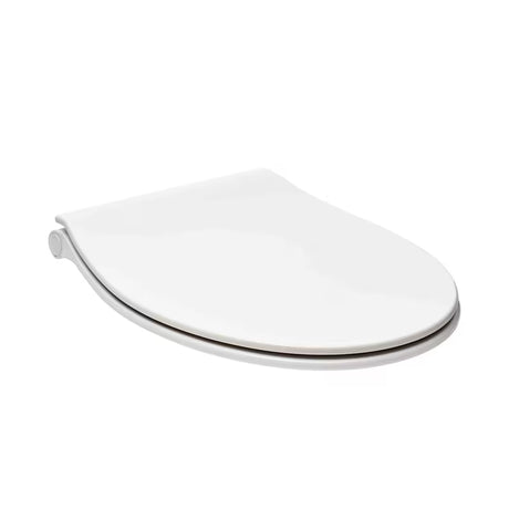 Biała supercienka DESKA sedesowa Glacera EasySlim33 z duroplastu z soft Close i mocowaniem EasyLock