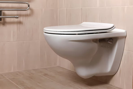 Biała supercienka DESKA sedesowa Glacera EasySlim33 z duroplastu z soft Close i mocowaniem EasyLock