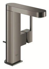Bateria umywalkowa jednouchwytowa Grohe Plus w rozmiarze M, w wykończeniu szczotkowany Hard Graphite, z obrotową wylewką