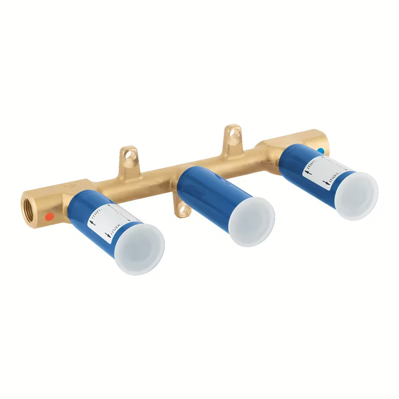 Element podtynkowy Grohe pro trzyotworowa bateria umywalkowa podtynkowa ścienna