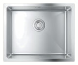 Stalowy zlewozmywak  Grohe K700U z satynowym wykończeniem i odpływem 3,5"