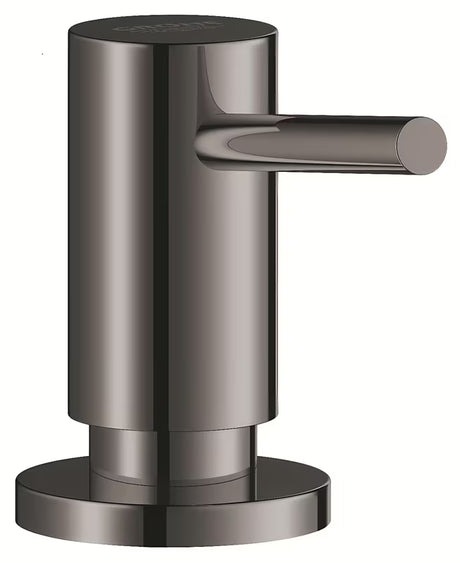 Dozownik do mydła w płynie Grohe w wykończeniu hard graphite z pojemnikiem zapasowym 500 ml