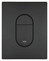 Przycisk spłukujący Grohe Arena Cosmopolitan w kolorze phantom black z matowym wykończeniem