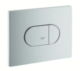 Przycisk spłukujący Grohe Arena Cosmopolitan w wykończeniu chrome-matt pro spłukiwanie 2-funkcyjne lub start/stop