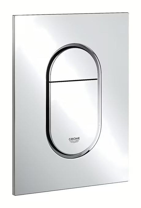 Chromowany przycisk spłukujący przycisk Grohe Arena Cosmopolitan S pro stelaże podtynkowe