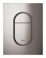 Przycisk spłukujący przycisk Grohe Arena Cosmopolitan S w kolorze hard graphite pro stelaże podtynkowe