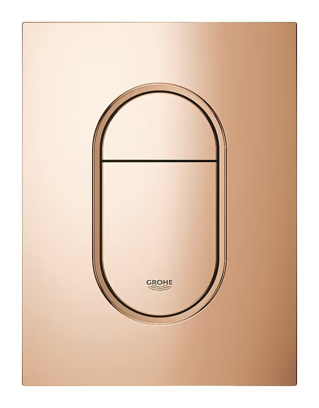 Przycisk spłukujący przycisk Grohe Arena Cosmopolitan S w kolorze warm sunset pro stelaże podtynkowe