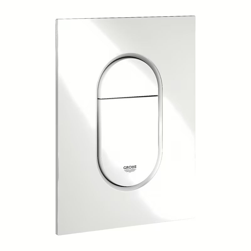Przycisk spłukujący przycisk Grohe Arena Cosmopolitan S w kolorze alpejskiej bieli pro stelaże podtynkowe z DualFlush i start/stop