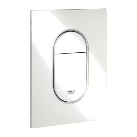 Przycisk spłukujący przycisk Grohe Arena Cosmopolitan S w kolorze alpejskiej bieli pro stelaże podtynkowe z DualFlush i start/stop