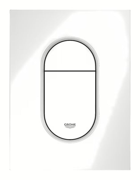 Przycisk spłukujący przycisk Grohe Arena Cosmopolitan S w kolorze alpejskiej bieli pro stelaże podtynkowe z DualFlush i start/stop