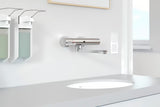 Umywalka wpuszczana W Blat Grohe Bau Ceramic 55 560 × 420 mm w kolorze alpine white, z przelewem