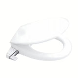 Manualna deska bidetowa Grohe Bau Ceramic z duroplastu z funkcją soft Close w kolorze alpine-white.