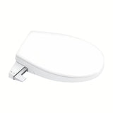 Manualna deska bidetowa Grohe Bau Ceramic z duroplastu z funkcją soft Close w kolorze alpine-white.
