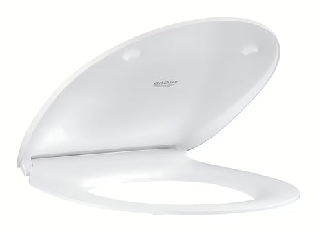 DESKA sedesowa Grohe Bau Ceramic z duroplastu w kolorze alpine-white, z soft Close i EasyLock