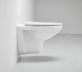 DESKA sedesowa Grohe Bau Ceramic z duroplastu w kolorze alpine-white, z soft Close i EasyLock