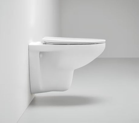 DESKA sedesowa Grohe Bau Ceramic z duroplastu w kolorze alpine-white, z soft Close i EasyLock