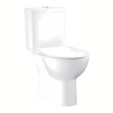 Białe KOMPAKT wc Grohe Bau Ceramic z miską Rimless i slim deską soft Close