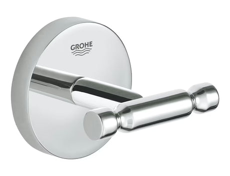 Chromowany haczyk na szlafrok Grohe baucosmopolitan z ukrytym mocowaniem