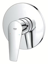 Grohe bauedge podtynkowa bateria prysznicowa w wykończeniu chrom, zestaw pro do montażu końcowego