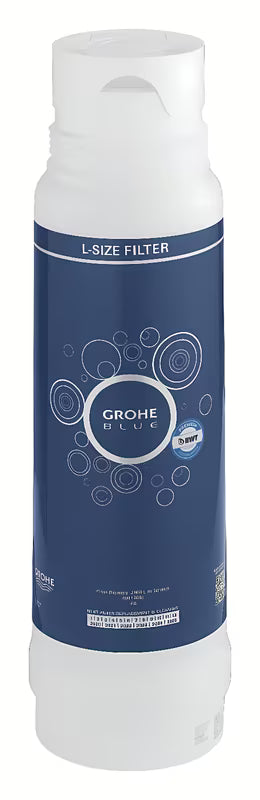 Wymienny wkład filtrujący Grohe Blue XXL pro do systemów kuchennych Grohe Blue i Grohe Red.
