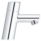 Chromowana stojąca zawór umywalkowy Grohe Concetto w rozmiarze XS z krótką wylewką
