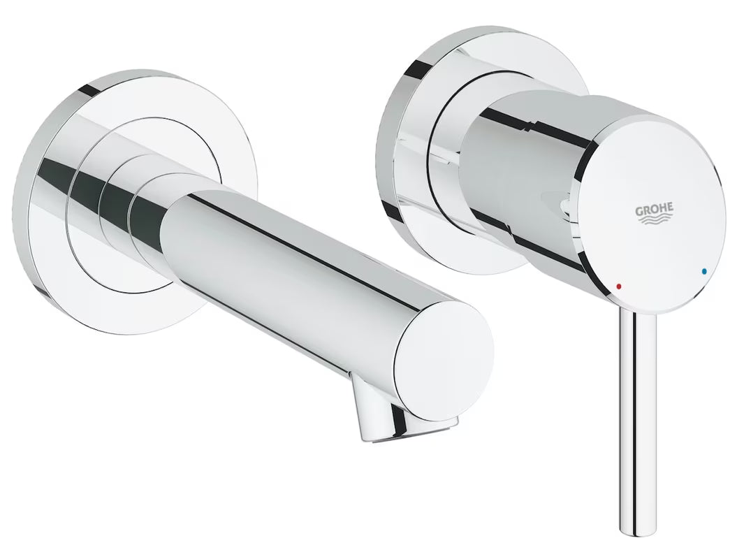 Podtynkowa bateria umywalkowa Grohe Concetto New w chromie pro montaż ścienny